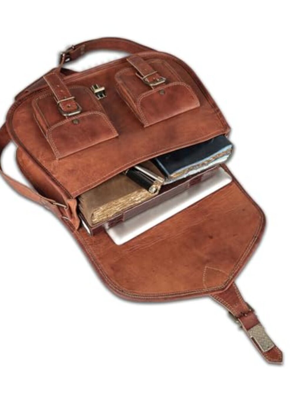🆕 Leather Bag - Picture 4 of 8